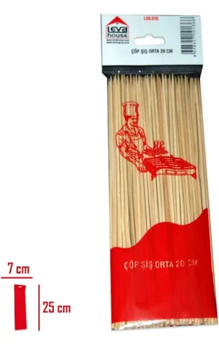 Hobi İnce Çubuk 20 cm 100lü