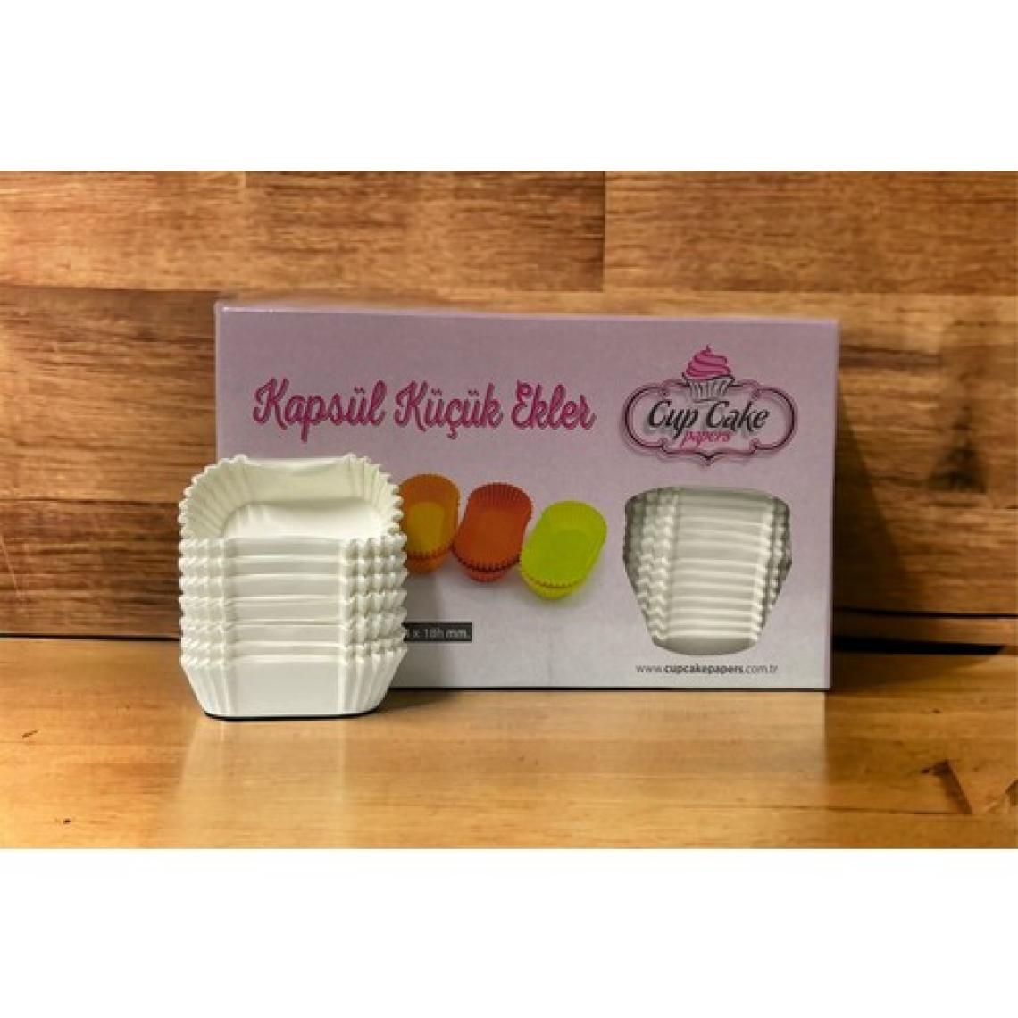 CUPCAKE Küçük Ekler Beyaz Kapsül