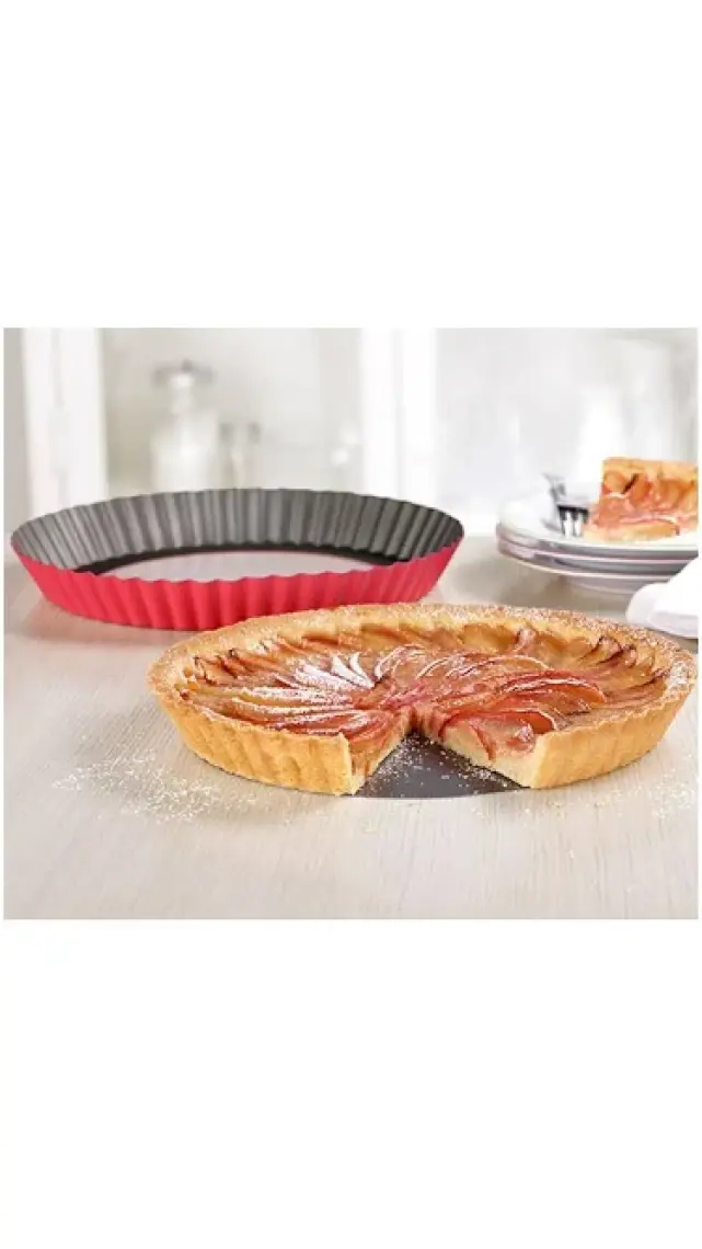 Polo Shef Granit Turta Kalıbı 28 Cm. - Pembe
