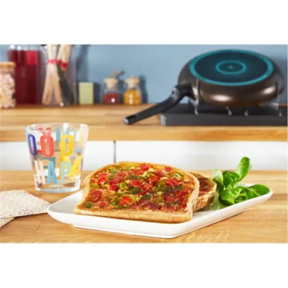 Tefal B55507 Titanyum 1X Extra Cook & Clean Tava 30 cm - 2100118958