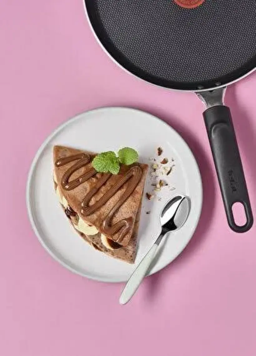 Tefal 'Tefal Titanyum 1X DaybyDayOne Difüsyon Tabanlı 25 cm Krep Tava - 2100117534