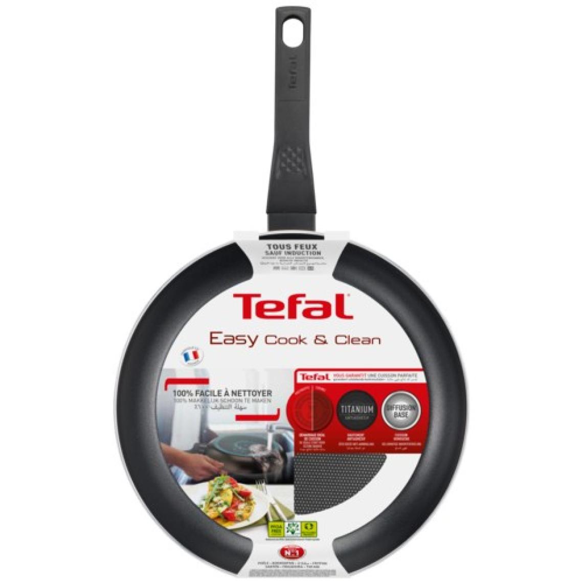 Tefal Titanyum 1X SimpleCook Difüzyon Tabanlı 30 cm Tava