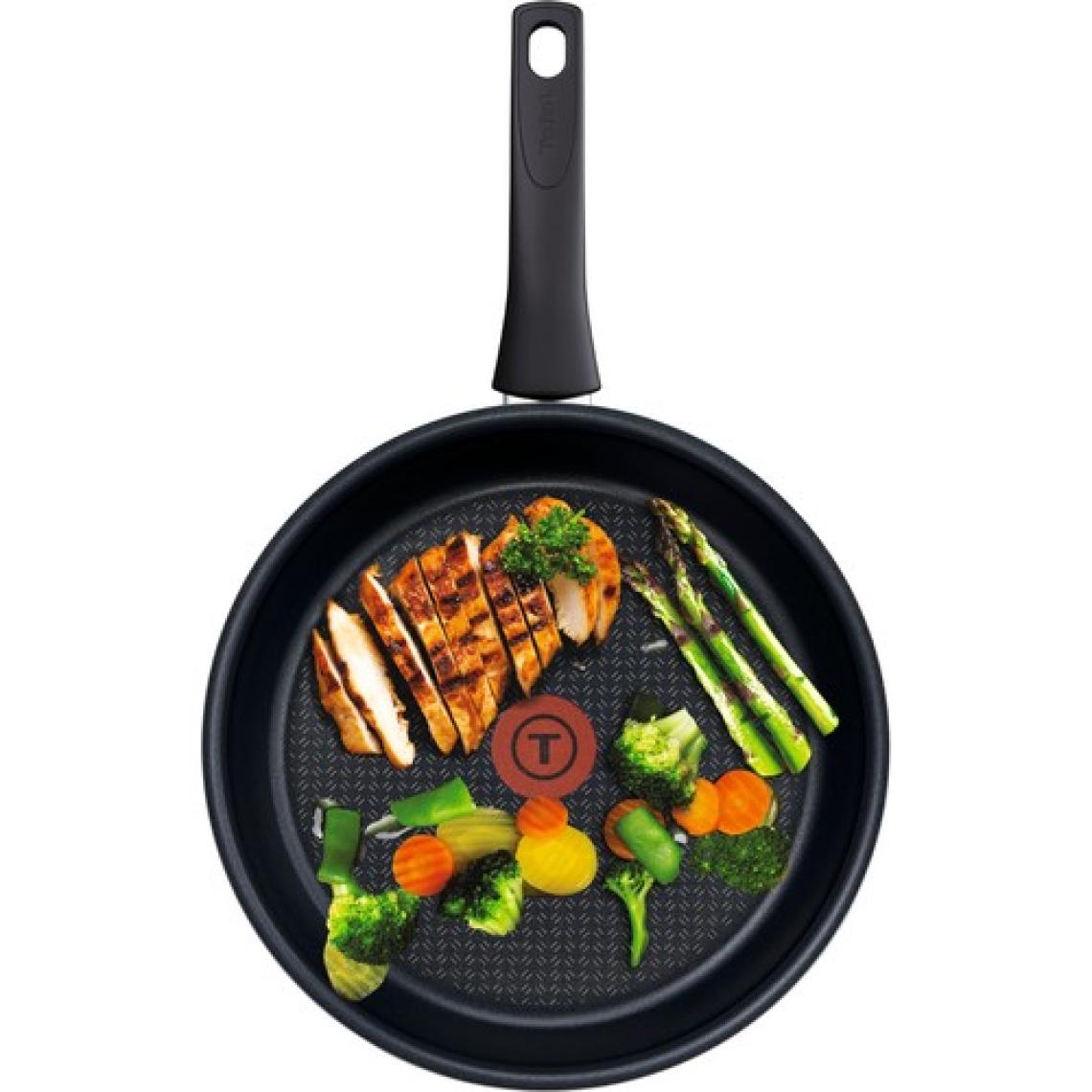 Tefal C3670402 Titanium Elegance 24 cm Thermo-Spot Teknolojili Yapışmaz Tava Siyah - 9100028891