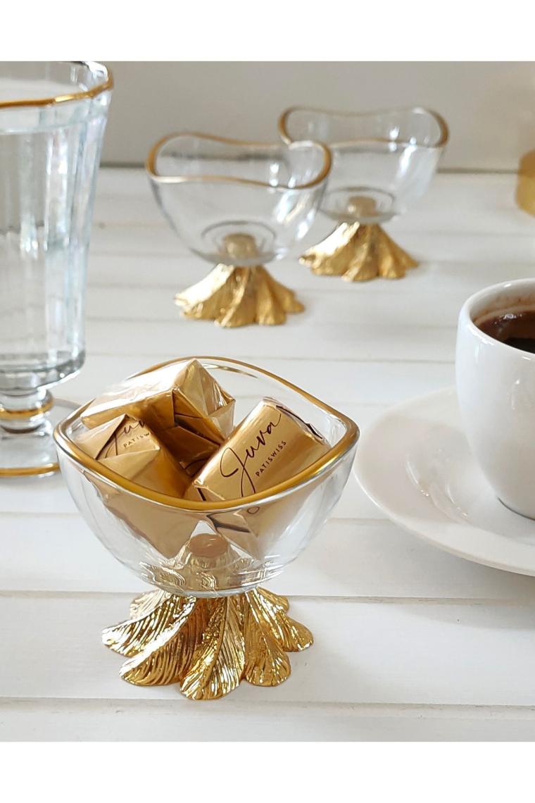 Regna Home 6 Parça Lüx Mini Kase - Lokumluk - Reçellik - Sosluk - Çerezlik -Şekerlik