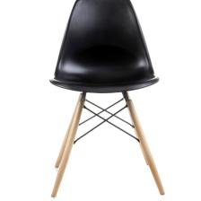 Dorcia Home Siyah Eames Sandalye  2 Adet  Cafe Balkon Mutfak Sandalyesi