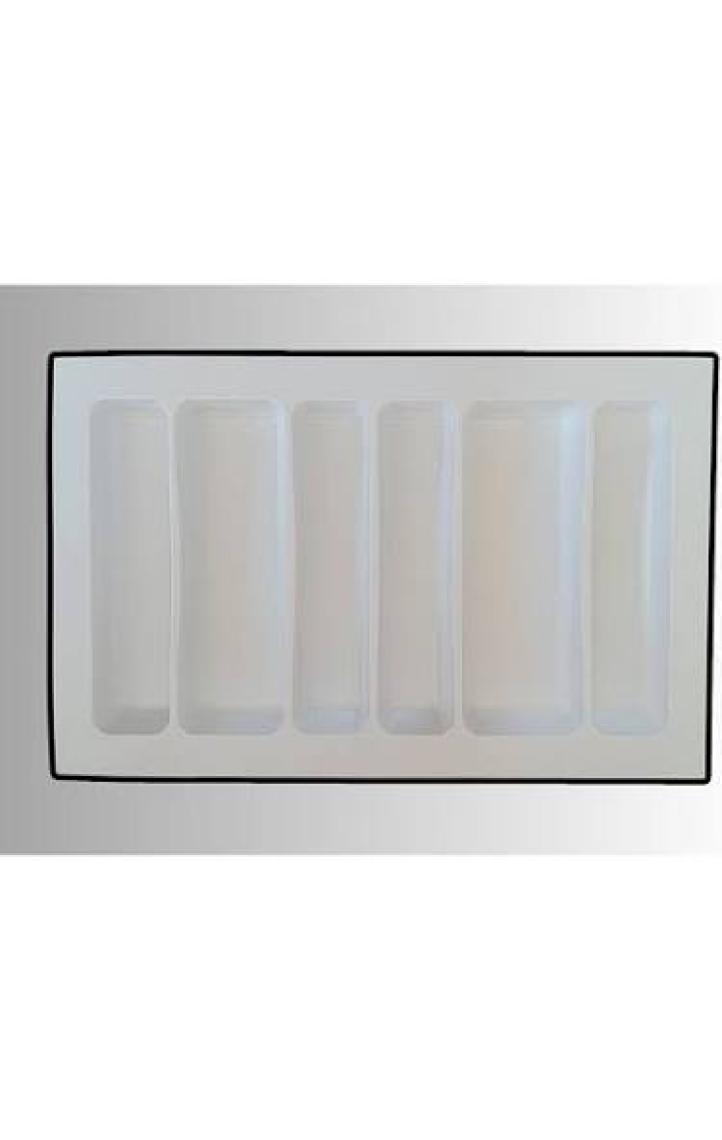 ALMITAL 76X49 Cm. 6 Bölmeli Beyaz Çekmece Içi Düzenleyici Kepçelik (70*40 Cm'e Kadar Kesilr)