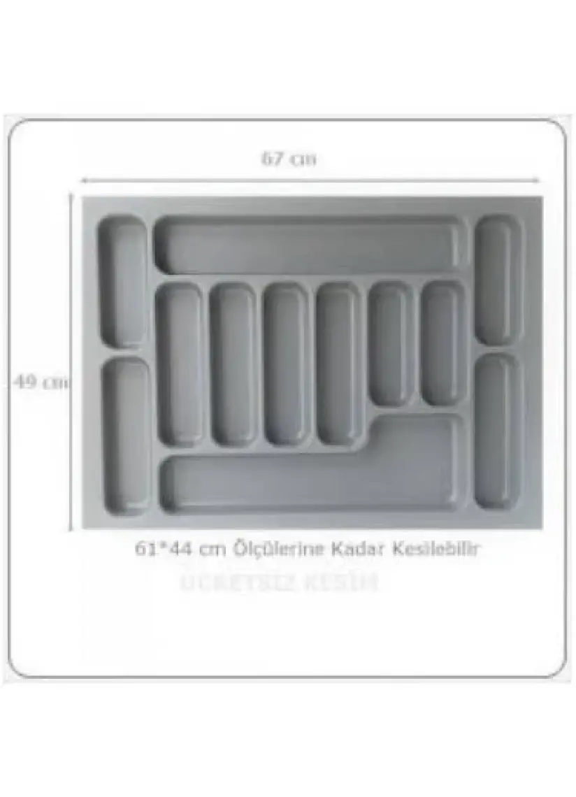 Kitchenox Çekmece Içi Kaşıklık 67X49 mm