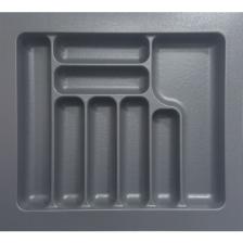 Starax 2287 54 * 49 cm  Gri Plastik Kaşıklık 8 Gözlü
