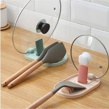 Hobby Life Tencere Kapak Rafı ve Kaşık Düzenleyici- Tezgah Üzeri Tencere Kapağı Düzenleyici ve Kaşıklık