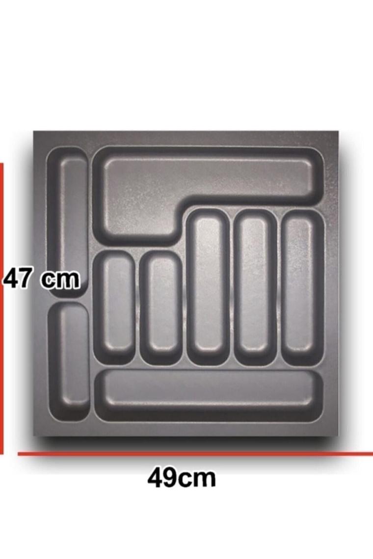 Lider Çekmece İçi Kaşıklık 42X49  Gri