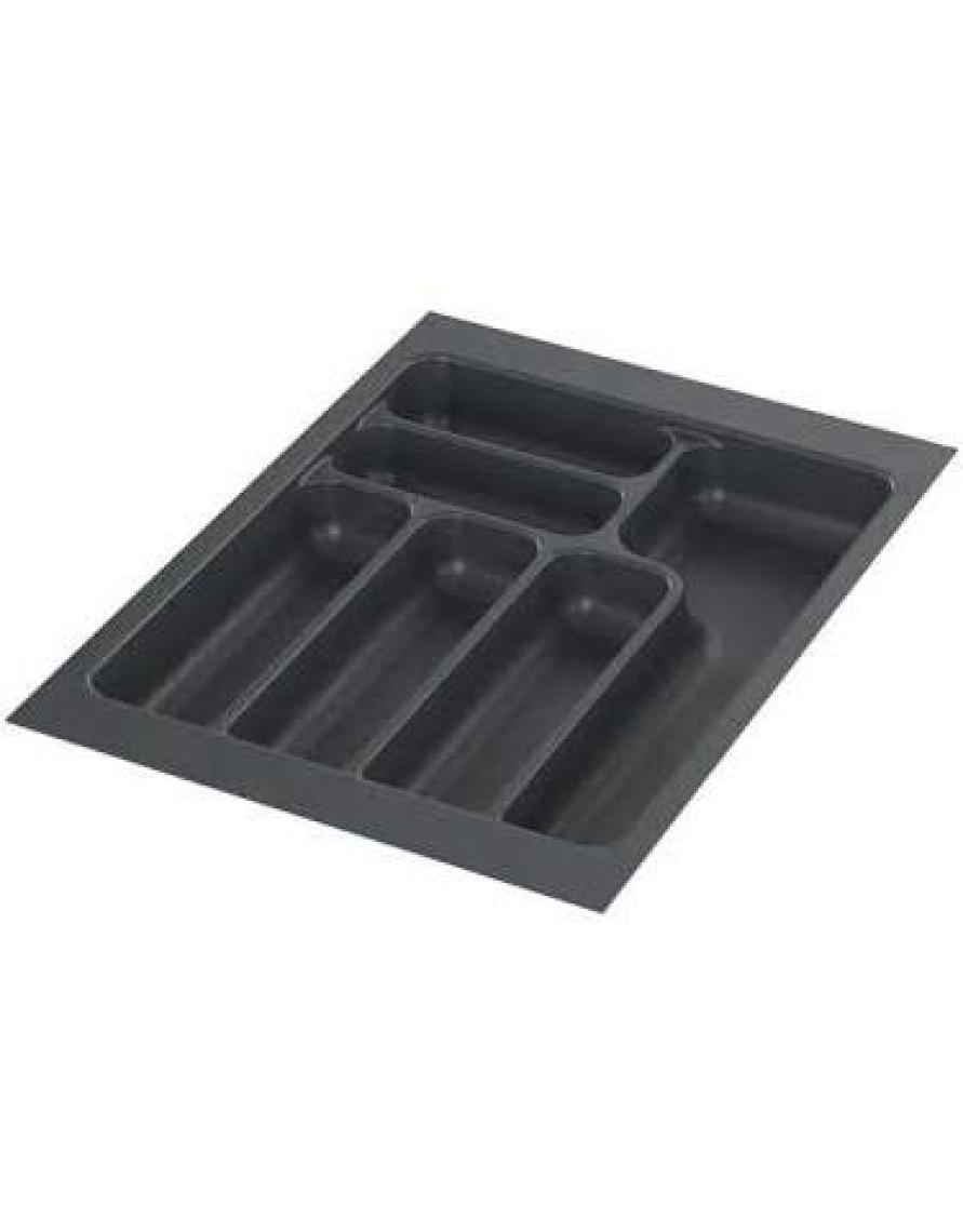 Starax 39x49 Cm Antrasit Plastik Kaşıklık 6 Gözlü (S-2284-AP)