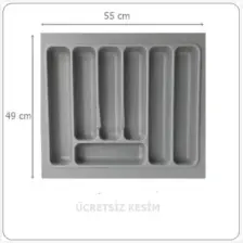 Çekmece Içi Kaşıklık 55*49
