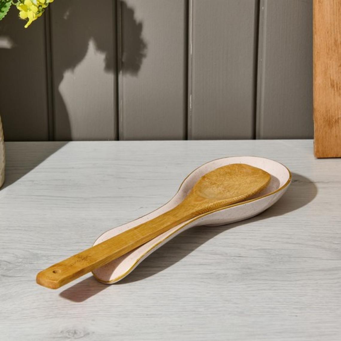 Cosiness Seramik Kaşık Altlığı – Krem – 25,5 cm
