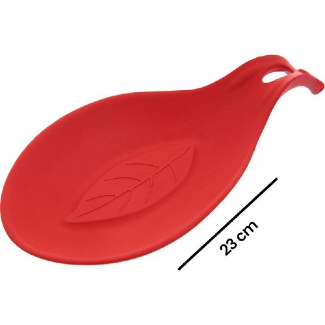 Silicolife Kaşık Altlığı - Kırmızı