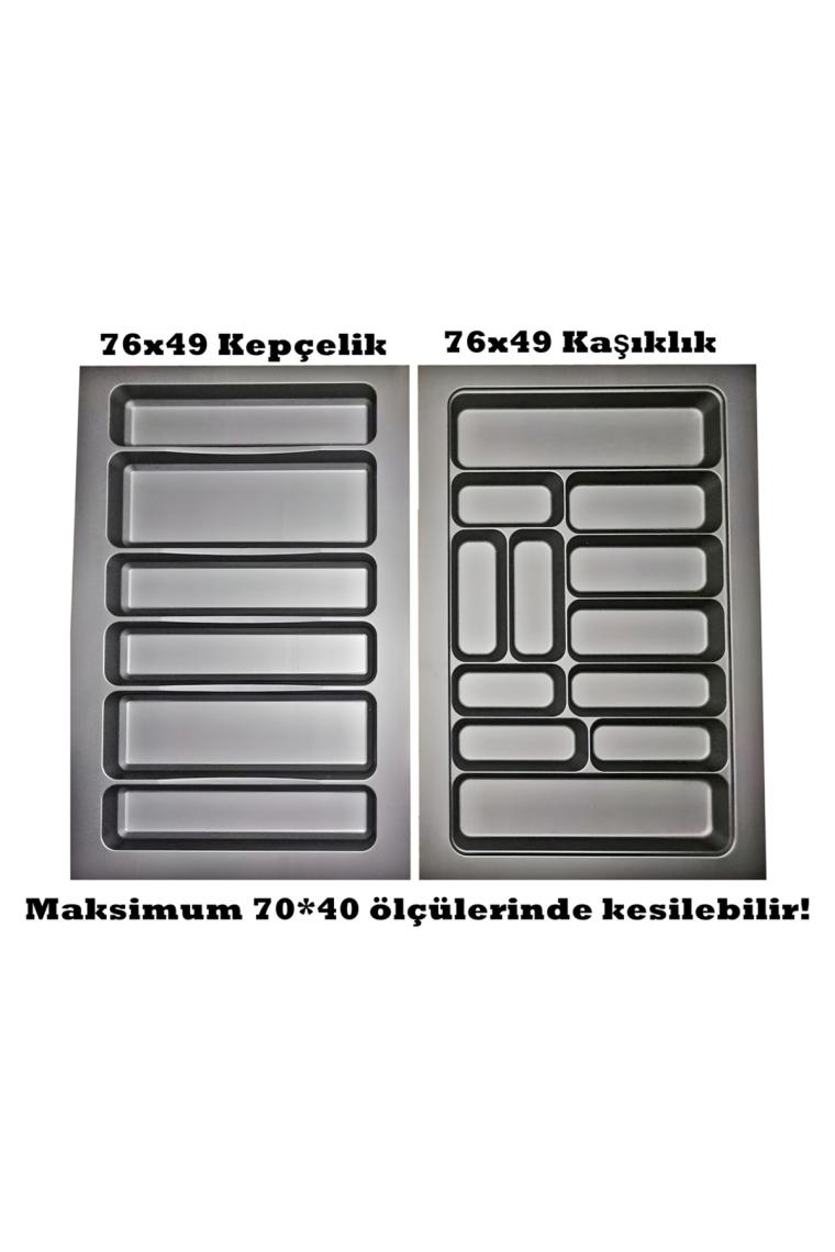 75x49 cm. Kaşıklık Ve Kepçelik 2'li Set (ÜCRETSİZ KESİM) 70x40 cm'e kadar kesilebilir.