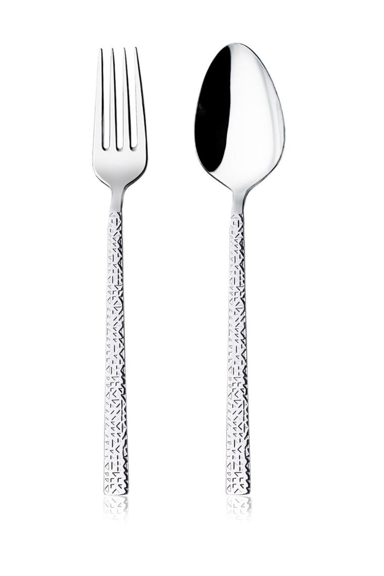 Hira Kristal 60 Parça Kutulu Çatal, Kaşık, Bıçak Takımı