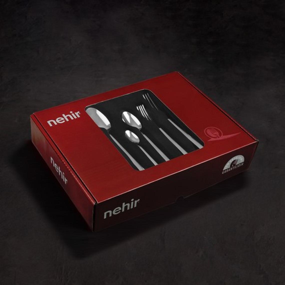 Nehir Lizbon Sade 12 Kişilik 60 Parça Çatal Kaşık Takımı