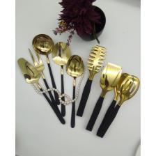 Brondoff Siyah Gold 8 Parça Masa Sos Seti