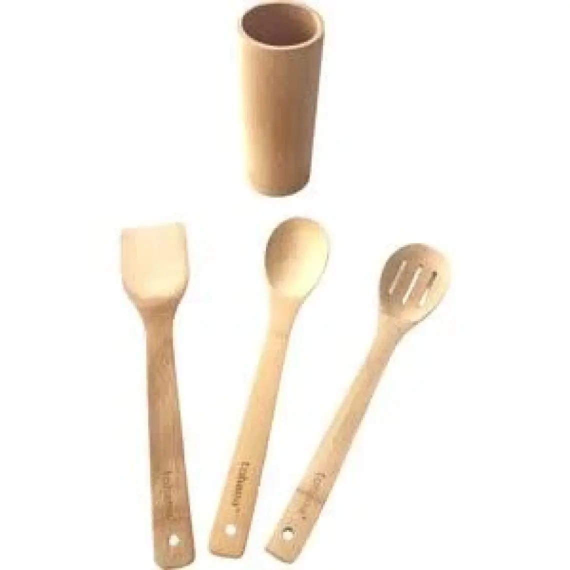 Thn-74119 Bambu Standlı Kaşık Seti 4 Parça