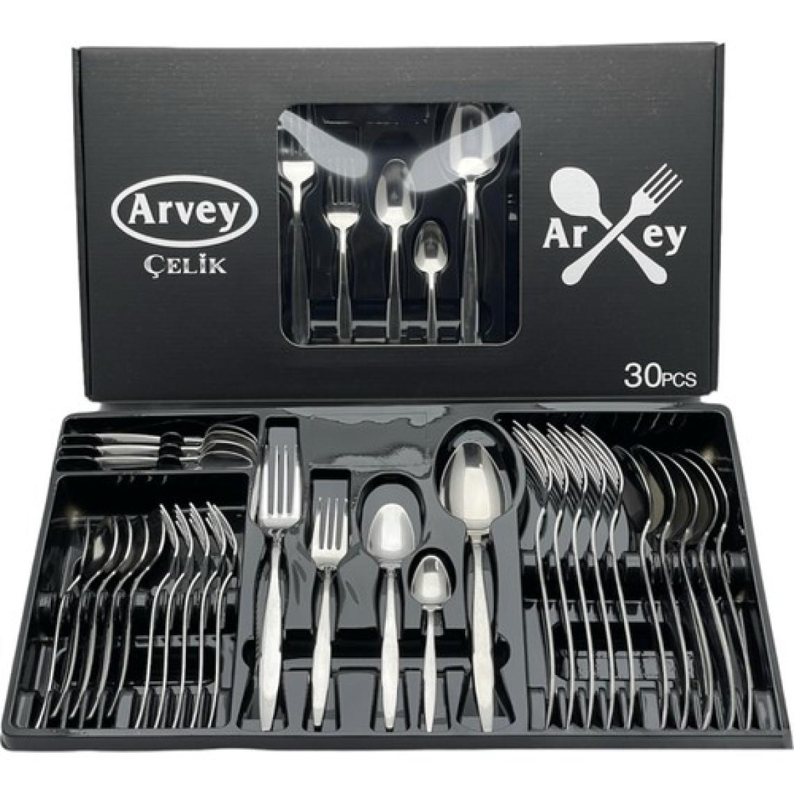 Arvey Lizbon 30 Parça 6 Kişilik Çatal Kaşık Takımı