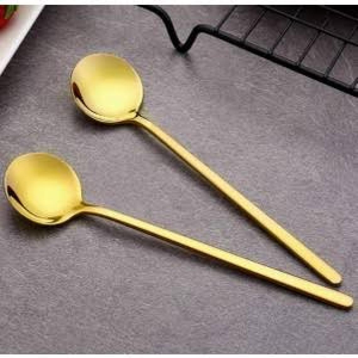 Özlife Duru Titenyum Gold Çay Kaşık - 6 Lı Çay Kaşığı