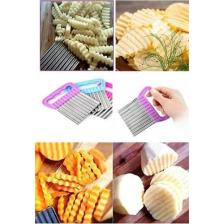 Renkli Patates ve Sebze Dilimleme Aracı, Hızlı ve Pratik Kesim, 1 Adet