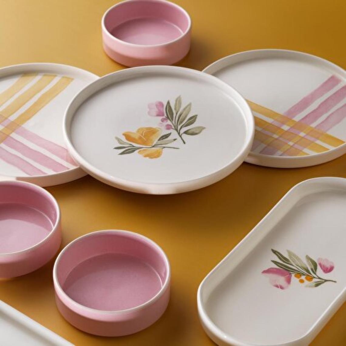 Schafer Sunny 4 Kişilik Kahvaltı Takımı-10 PARÇA-PEMBE02