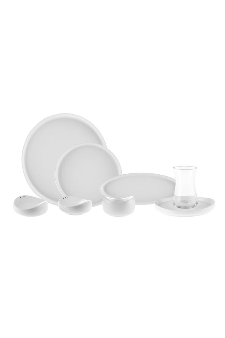 Olla Porselen 28 Parça 6 Kişilik Kahvaltı / Servis Takımı