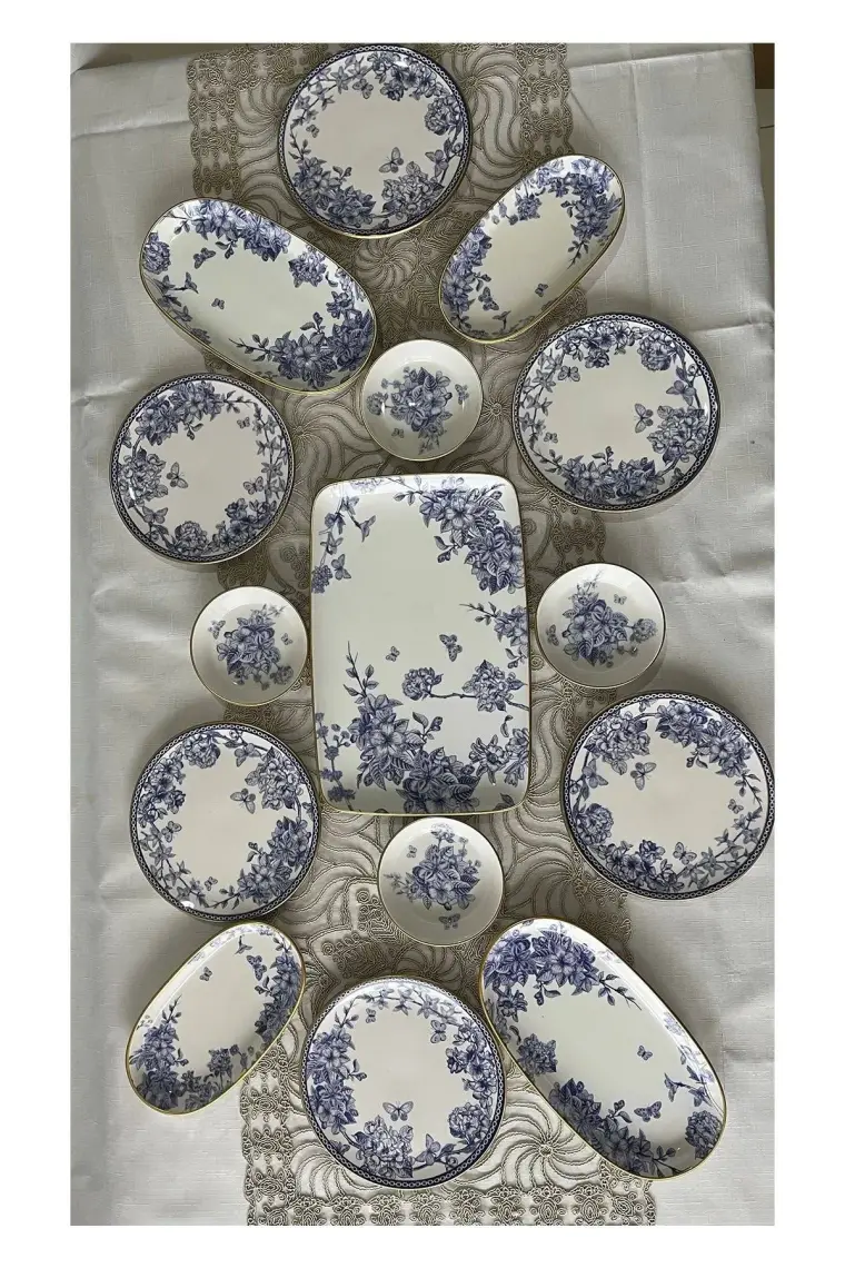 Gönül 15 Parça Kahvaltı Seti Spring Time G4187