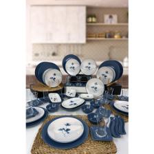 Keramika Blue Magic 62 Parça 12 Kişilik Kahvaltı Takımı
