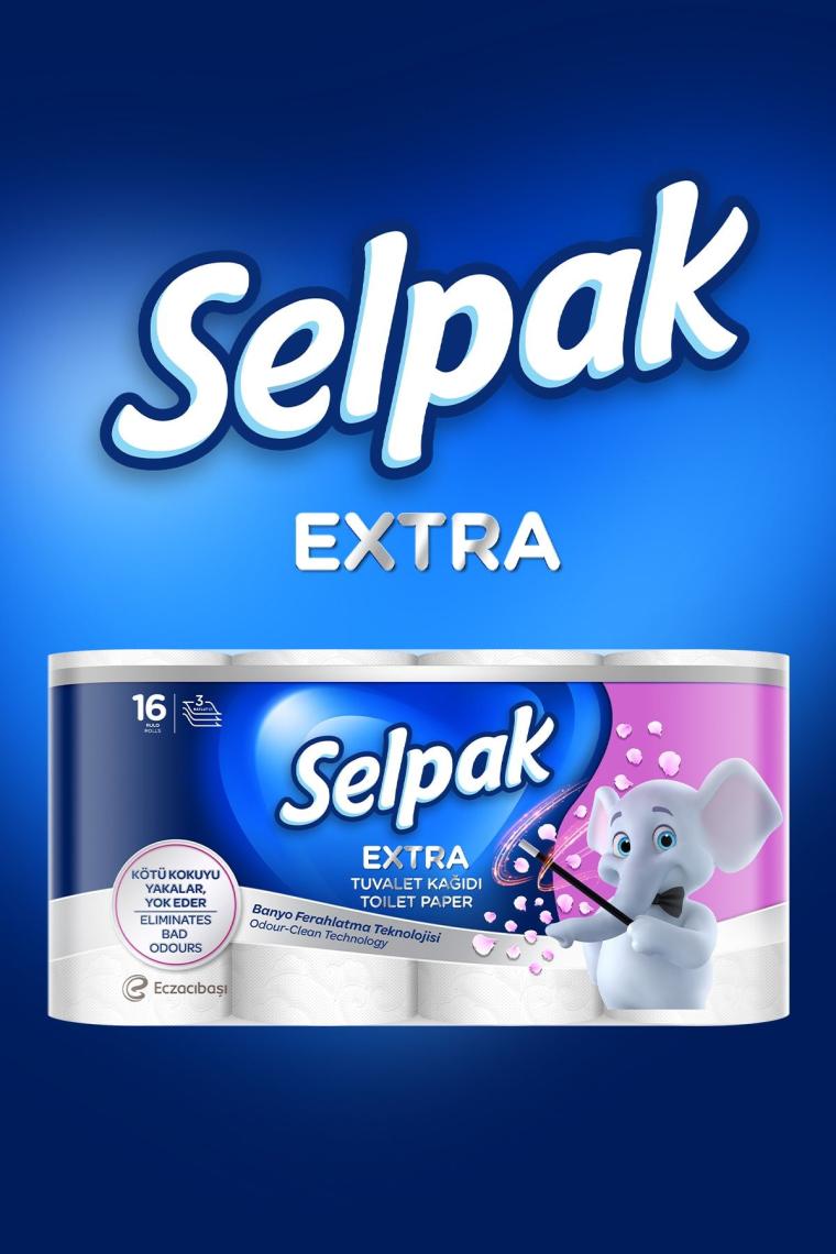 Extra Tuvalet Kağıdı Banyo Ferahlatma 16'li