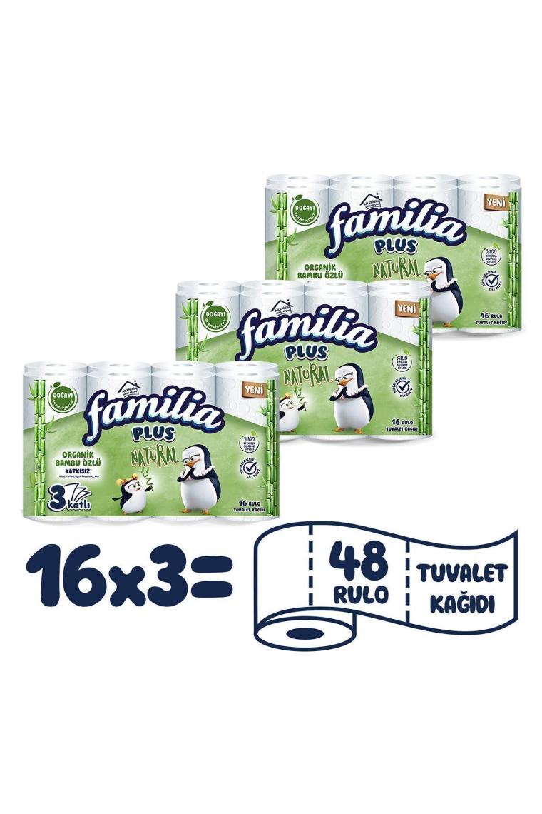 Familia Plus Natural 48'li Tuvalet Kağıdı