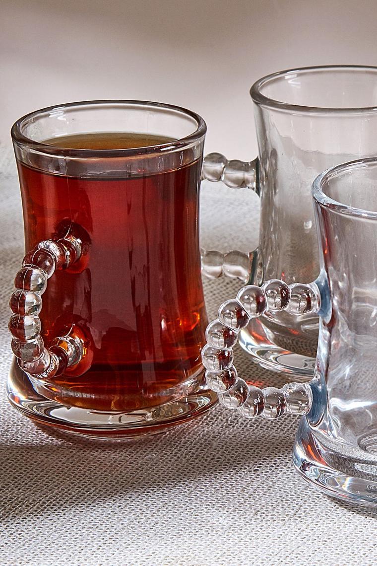 Perotti 11874 Gianna 6lı Cam Çay Fincanı