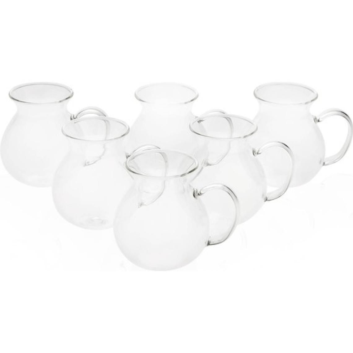 Arow Keyf-i Ala Borosilikat 6 Parça Çay Seti - 220 ml