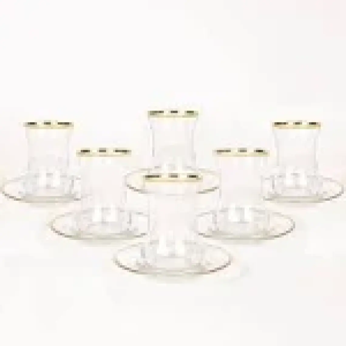 Rakle Avantgarde Gold 12 Parça Çay Seti - 150 ml