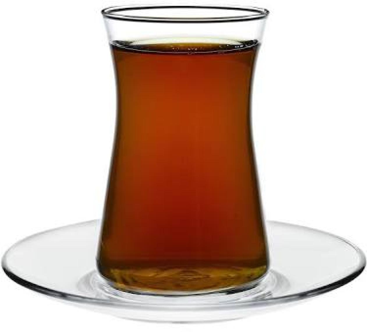 Paşabahçe 8 Parça Heybeli Çay Seti