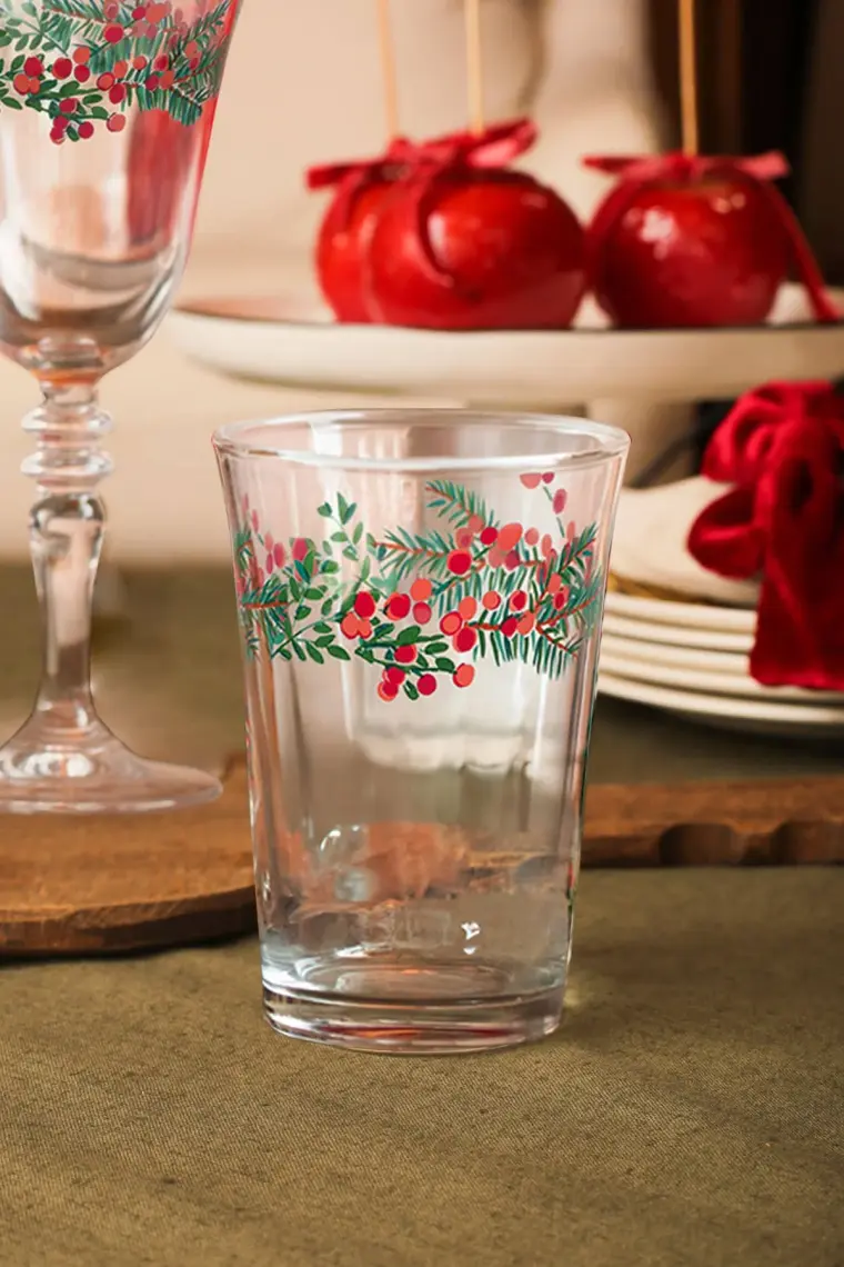 Rakle Yılbaşı - Winter Kiss 4'lü Su Bardağı Seti 290 cc