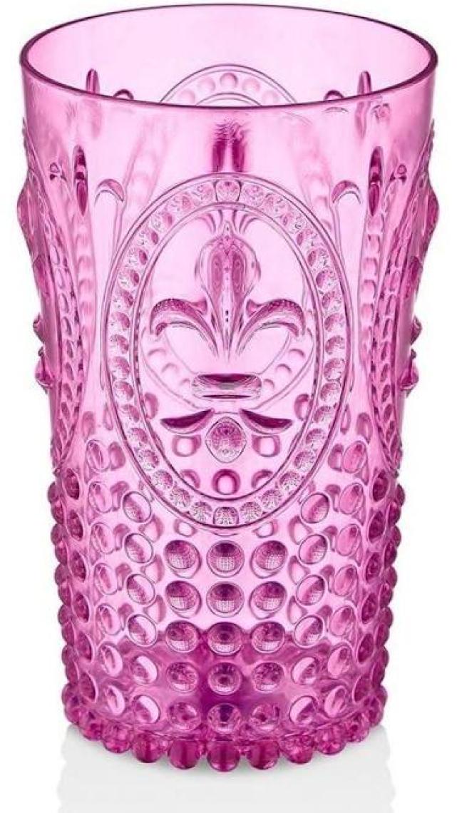 Depa Akrilik Pembe Uzun Bardak