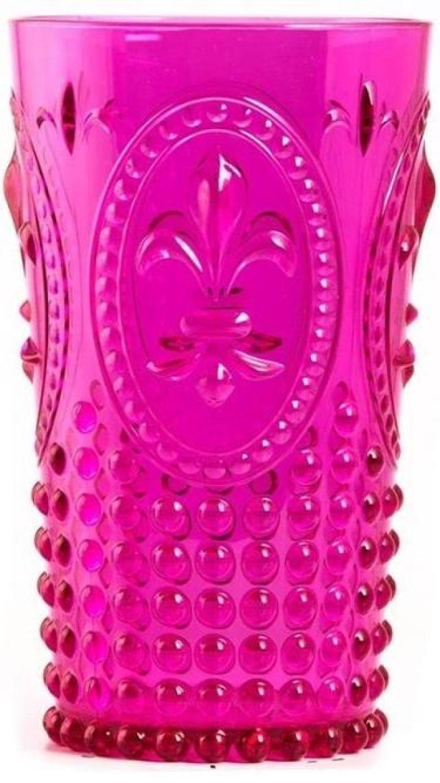 Depa Akrilik Pembe Uzun Bardak