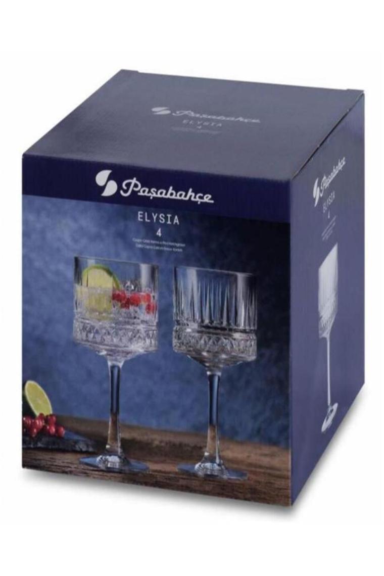 Paşabahçe 440437 Elysia Bardak 4' Lü 440437