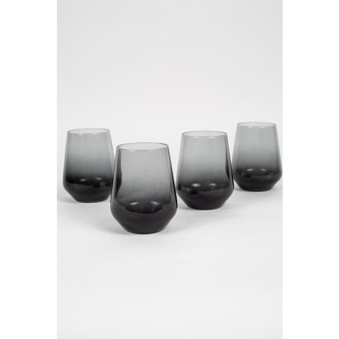 Rakle New Iconic 4'lü Su Bardağı Seti Füme 425 cc