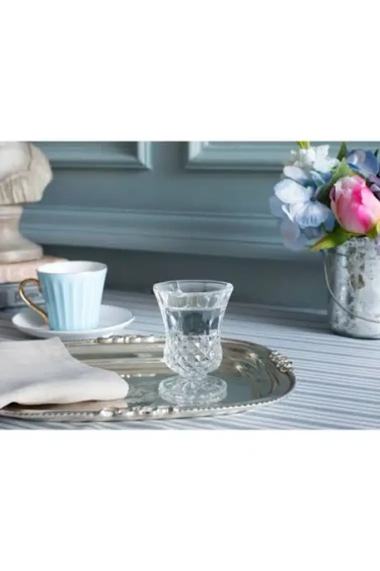 Madame Coco Audrey 4'Lü Ayaklı Kahve Yanı Bardağı Seti