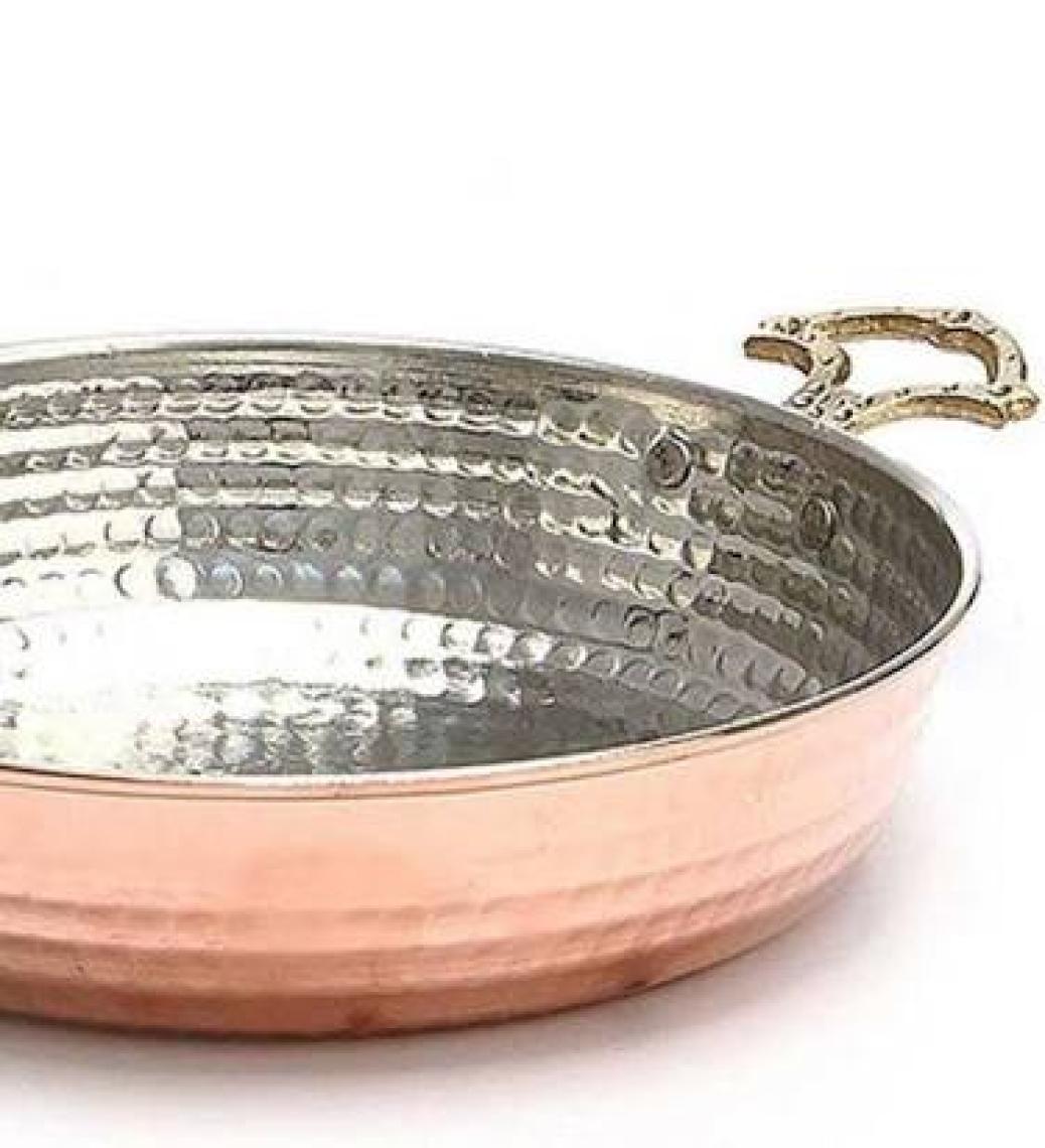 İkram Dünyası Bakır Sahan 16 Cm