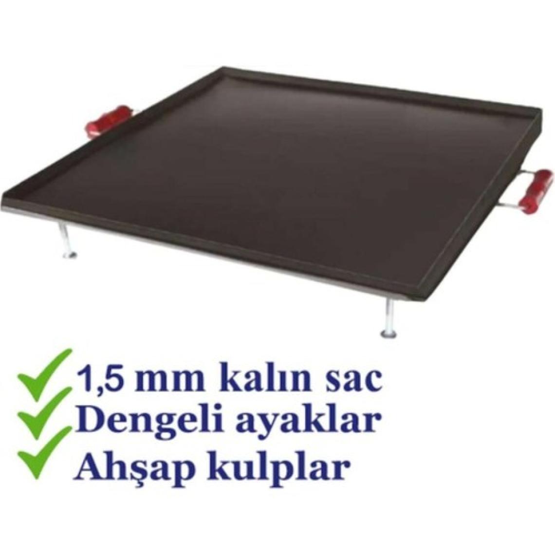 Girist Ocak Üstü Yufka Katmer Gözleme Kavurma Sacı 50X50 cm
