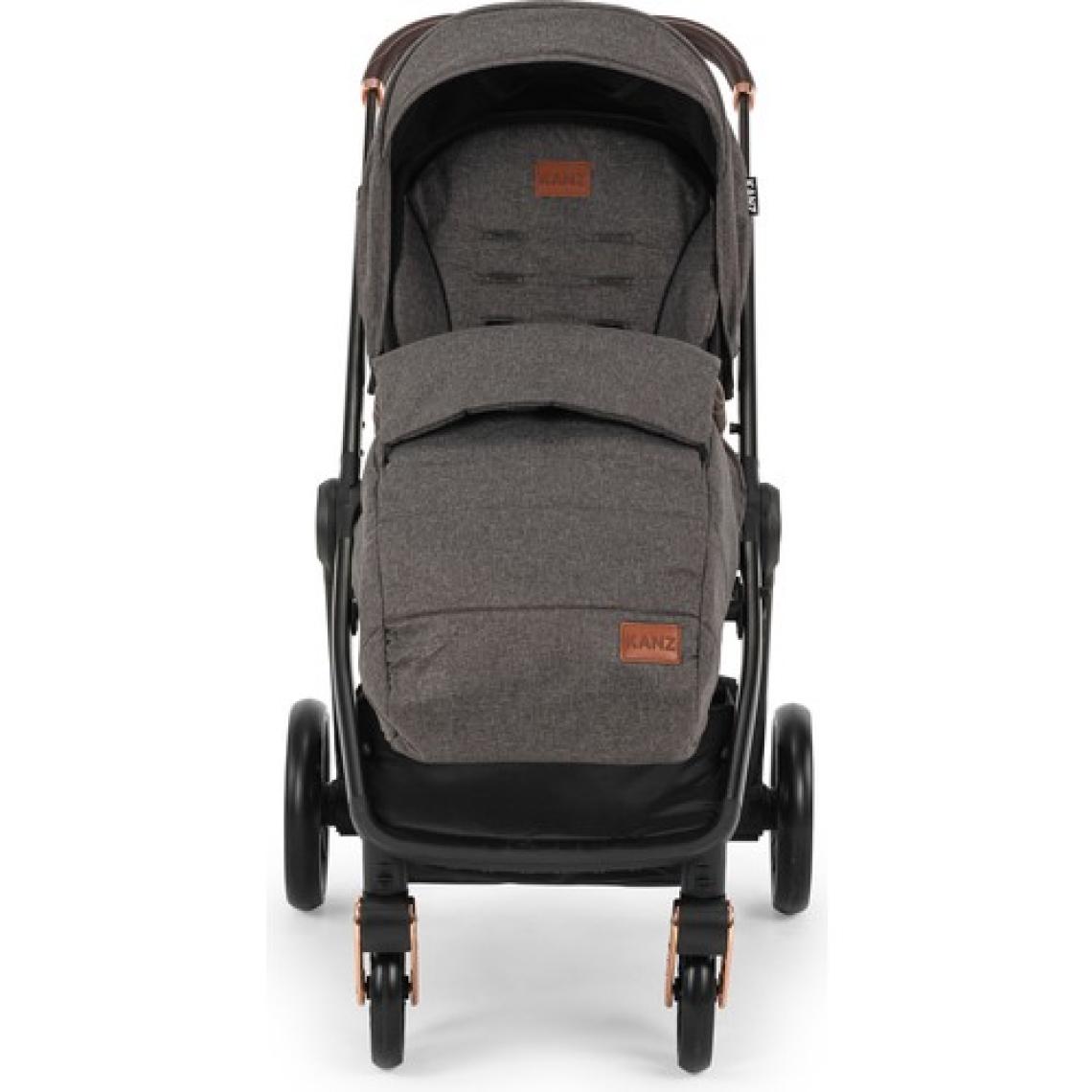 Kanz X-Go Plus Rose Gold Travel Sistem Bebek Arabası Gri