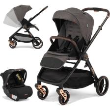 Kanz X-Go Plus Rose Gold Travel Sistem Bebek Arabası Gri