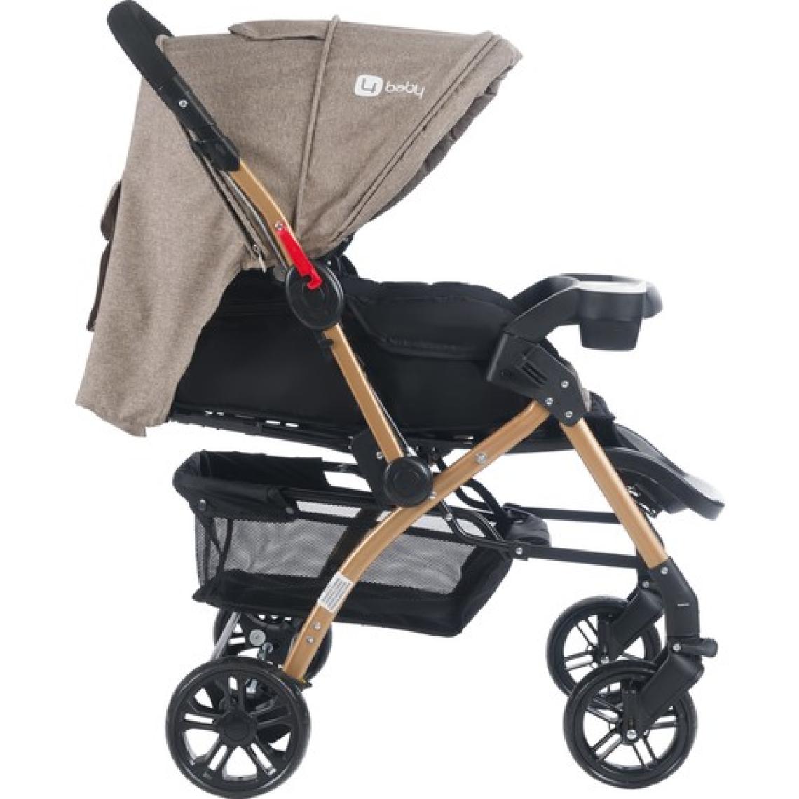 4 Baby AB460 Active Gold Travel Sistem Bebek Arabası Antrasit