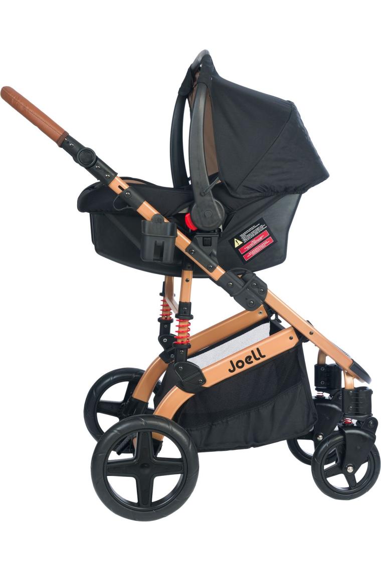 Joell Truva 1712 Gold-Siyah Travel Sistem Bebek Arabası