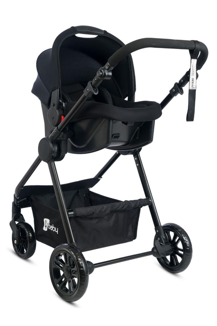 4 Baby Cool Black Travel Sistem Bebek Arabası