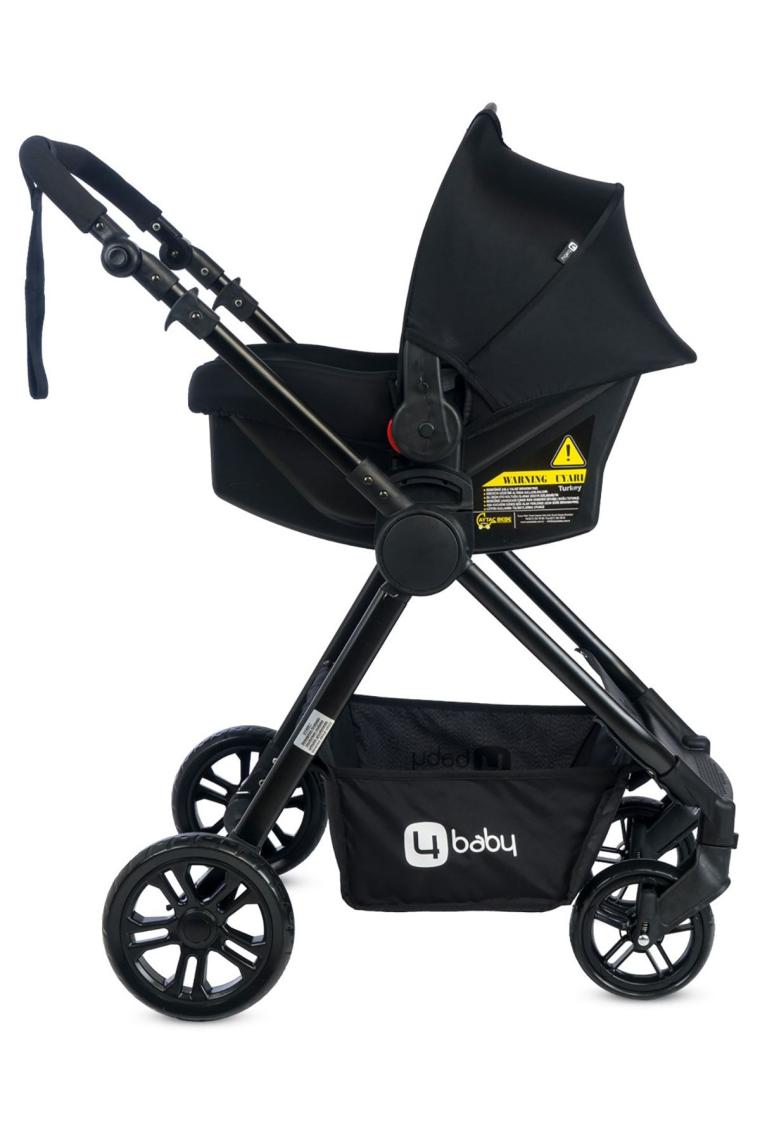 4 Baby Cool Black Travel Sistem Bebek Arabası